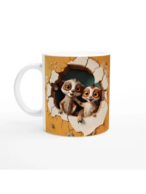 Neşeli Mirketler Baskılı Kupa Bardak