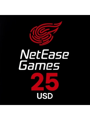 Netease 25 Usd Pay Gift Card