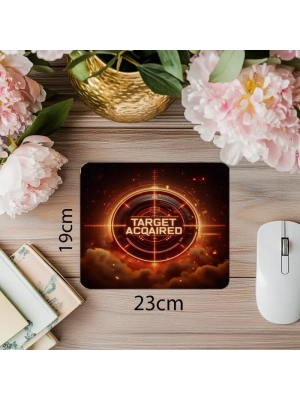 Nişancı Temalı Gamer Mouse Pad Tasarımı - 19x23 cm 2 mm Dikdörtgen İthal Baskılı Mouse Pad