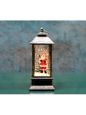 Noel Babalı Işıklı Kar Küresi Alk3215