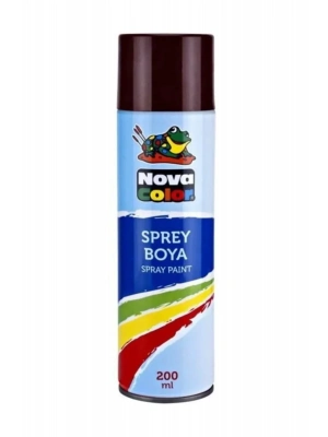 Nova Color Sprey Boya 200 Ml Kahverengi