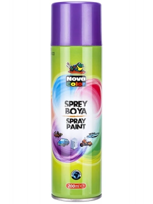Nova Color Sprey Boya 200 Ml Mor