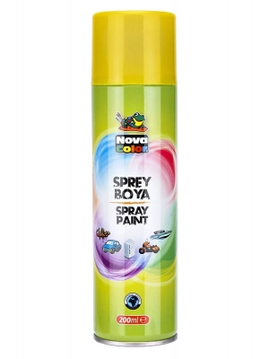 Nova Color Sprey Boya 200 Ml Sarı