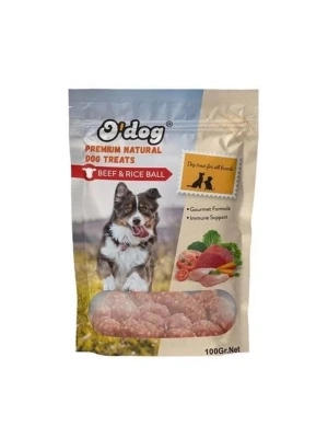 O Dog Dana Etli Lezzet Topları Köpek Ödül Maması 1 Adet 100 Gr