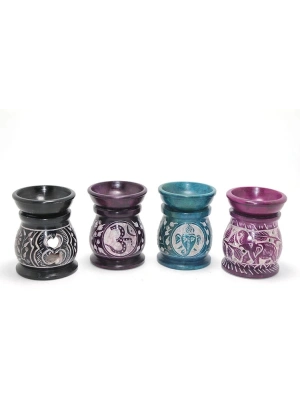 Obsidian Taşı Buhurdanlık Ksk2227