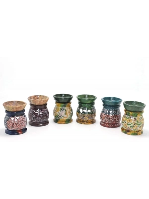 Obsidian Taşı Buhurdanlık Ksk2229