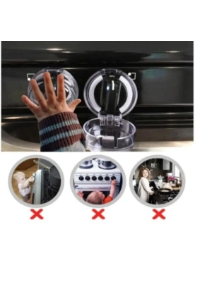 Ocak Düğmesi Koruyucu Kapak 2 Adet