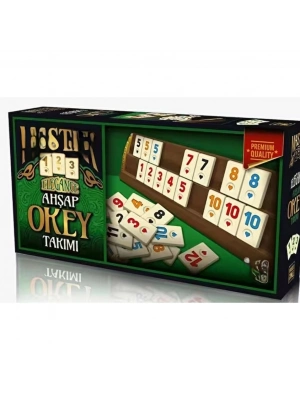 Okey Takımı Ahşap