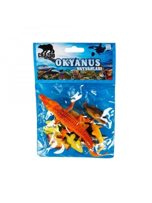 ® Okyanus Hayvanları Poşetli Hayvan Oyun Seti