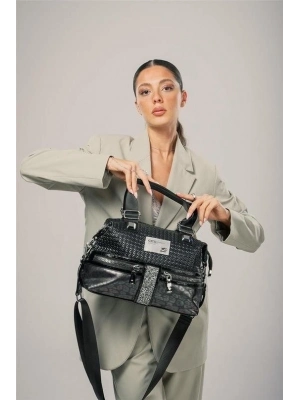 Olwa Siyah Cilt Kol Ve Omuz Çantası