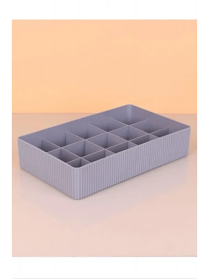 Onbeş Bölmeli Organizer 30 cm Plastik Royaleks-LV-245