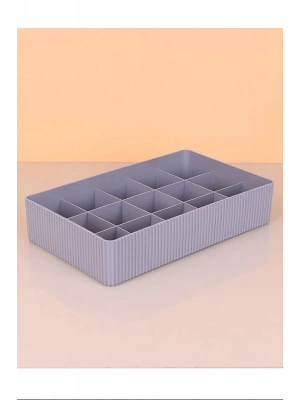 Onbeş Bölmeli Organizer 30 cm Plastik Royaleks-LV-245