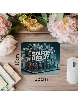 Online Oyunculara Özel Gamer Mouse Pad - 19x23 cm 2 mm Dikdörtgen İthal Baskılı Mouse Pad