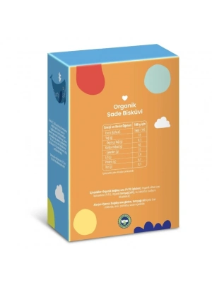 Organik Sade Bisküvi 50gr