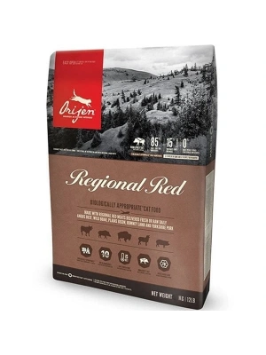 Orijen Regional Red Tahılsız Sığır Etli Yavru Yetişkin Kedi Maması 1.8 Kg