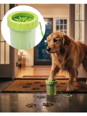 ® Orta ve Büyük Irk Köpekler İçin Pati Yıkama Kabı Pratik Hijyen Çözümü