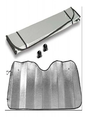 Oto Güneşlik Balonlu Çift Taraflı Alüminyum Folyo Kaplı Oto Güneşlik 130x60 Cm Royaleks-80740