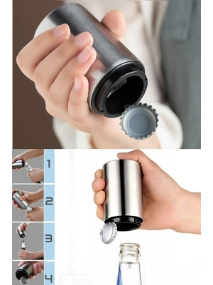 Otomatik Açacak - Otomatik Basmalı Şişe Kapak Açacağı