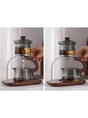 Otomatik Manyetik Borosilikat Demlik Seti