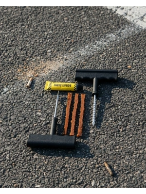 ® Otomobil Motosiklet Bisiklet İçin Güvenli Lastik Tamir Kiti