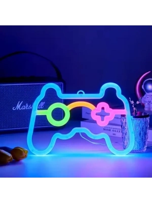 Oyun Konsolu Neon LED Lamba