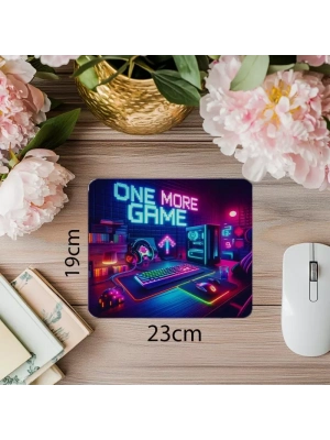 Oyun Severlere Özel Parlak Tasarım Mousepad - 19x23 cm 2 mm Dikdörtgen İthal Baskılı Mouse Pad