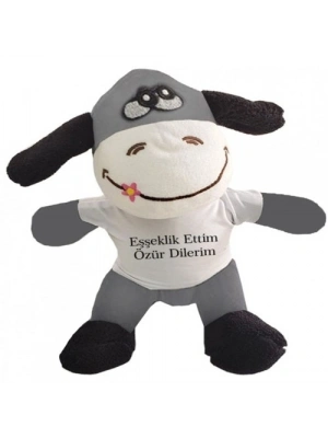 Oyuncak Peluş Eşek Eşeklik Ettim Tişörtlü