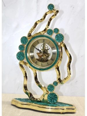 Özel Yeşim Tasarım Masa Üstü Saat