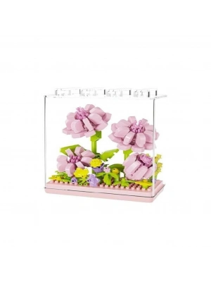 P2504 PEMBE PAPATYA MODEL 183 PARÇA BLOCK OYUNCAK