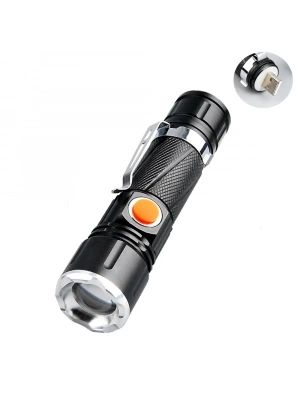 P50 Led Şarjlı Mıknatıslı Usb El Feneri  Wt-622