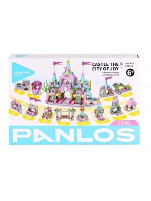 P633012 Panlos Tuğla Şehri 556 Parça Blok Seti -Vagon life