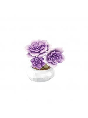 P657061 MOR SUKULENT MODEL 76 PARÇA BLOCK OYUNCAK