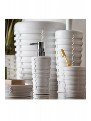 Palm Tuvalet Fırçası Beyaz Royaleks-E22