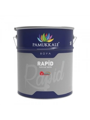 Pamukkale Rapid Endüstriyel Boya 2,5 Kg 9005 Siyah
