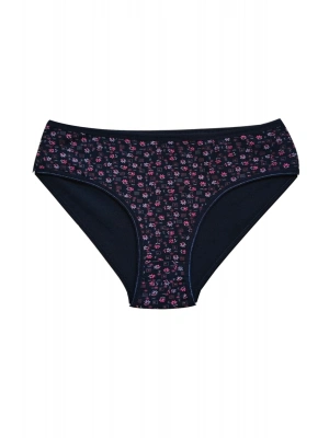 Pamuklu Geniş Kenarlı Likralı Desenli Bato Kadın Külot Desen 4