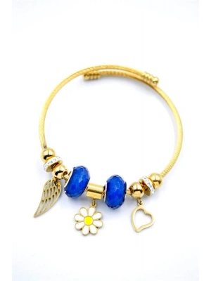 Papatya Charm Bilezik - Altın