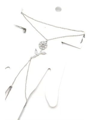 Papatya Şahmeran Bileklik - Gümüş