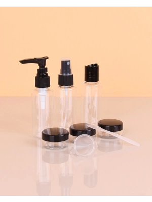 Parfüm Şişesi - Kozmetik Şişesi - 8 Li Seyahat Doldurulabilir Kozmetik Seti