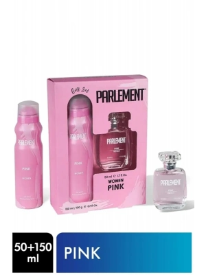 Parlement 50 Ml Pink Kadın Parfüm + 150 Ml Deodorant Seti