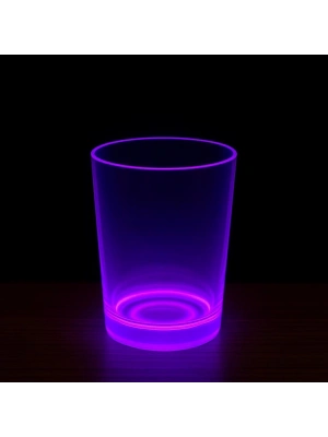Partyglow Neon Mor Bardak 8.5 X 10.5 Cm