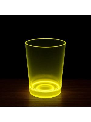 PartyGlow Neon Sarı Bardak 8.5 x 10.5 cm