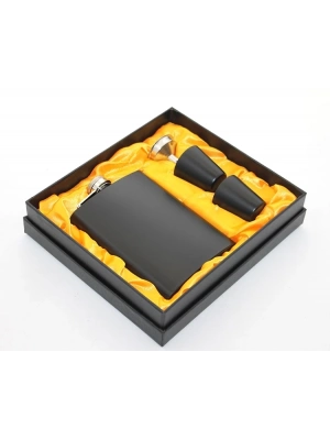 Paslanmaz Çelik 2 Shot Bardaklı Matara Seti Alk2671