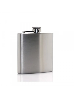 Paslanmaz Çelik 6 Oz Tekli Matara Model 3