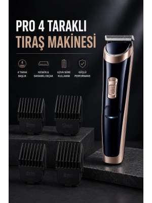 Paslanmaz Çelik Bıçaklı Hassas Çelik Bıçaklı Tıraş Makinesi