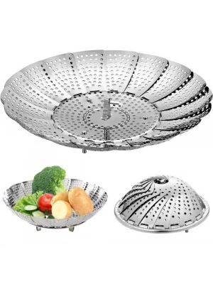 Paslanmaz Çelik Buharda Pişirme Sepeti