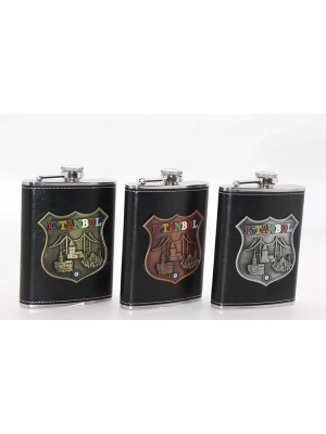 Paslanmaz Çelik İstanbul Yöresel Matara Alk3355