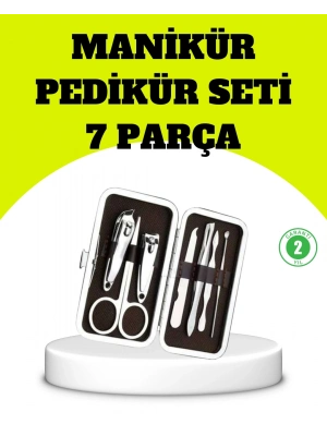Paslanmaz Çelik Kişisel Bakım Seti – 7 Parça