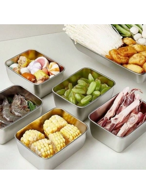 Paslanmaz Çelik Saklama Kabı