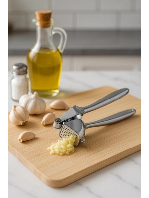Paslanmaz Çelik Sarımsak Ezici