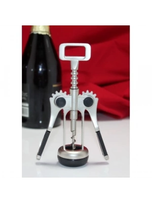 Paslanmaz Çelik Tirbuşon Şarap Açacağı Model 4
